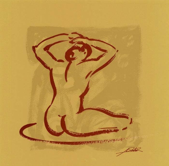 Alfred Gockel Body Language I (gold)